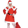 Miss Santa Claus sexy Weihnachtskostüme